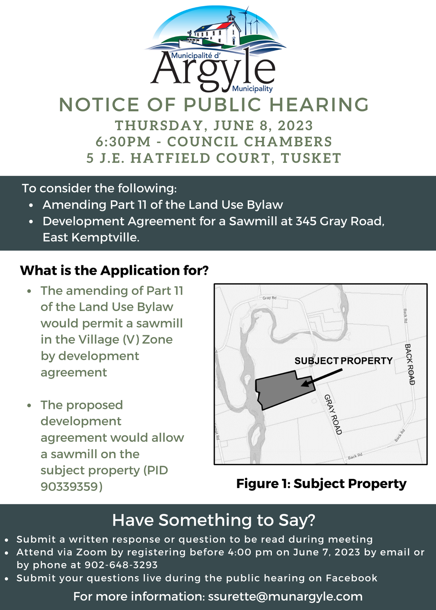 Public Hearing Mar 30 Wind Turbine